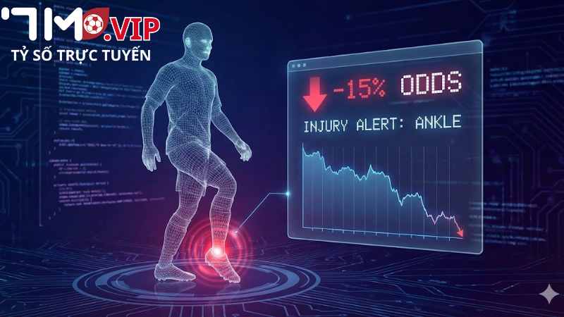 Biến động Odds thường phản ánh sớm tình hình chấn thương của siêu sao.
